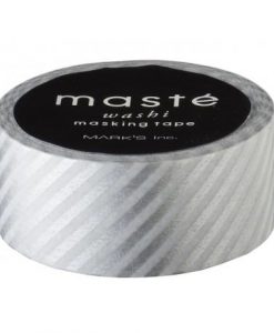 maste-basic-silver-stripes-washi-tape