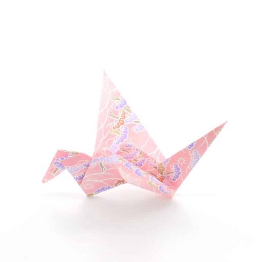 paper origami flapping bird