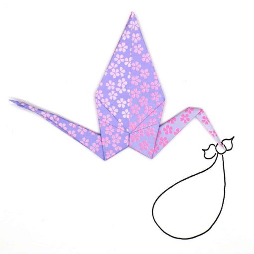 Origami-Stork-Card