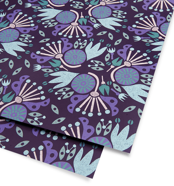 Floral wrapping paper The Paperdashery