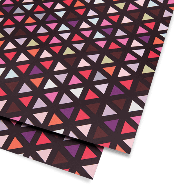 Triangle wrapping paper The Paperdashery