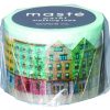 Maste Apartment Buildings City Washi Tape