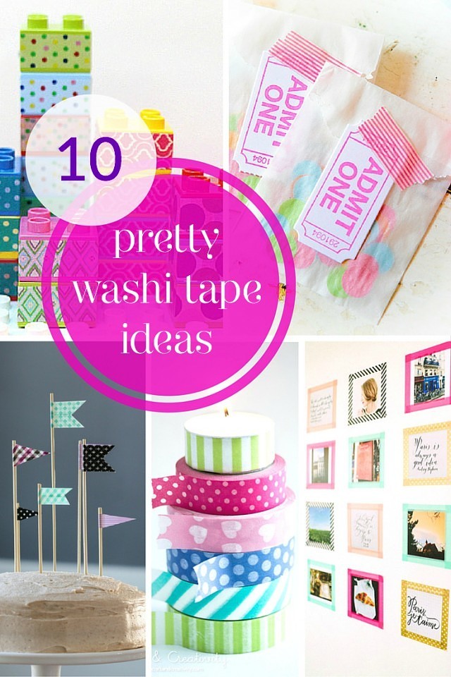 10 super pretty washi tape ideas!