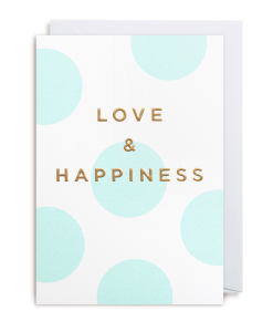 Love and happiness card
