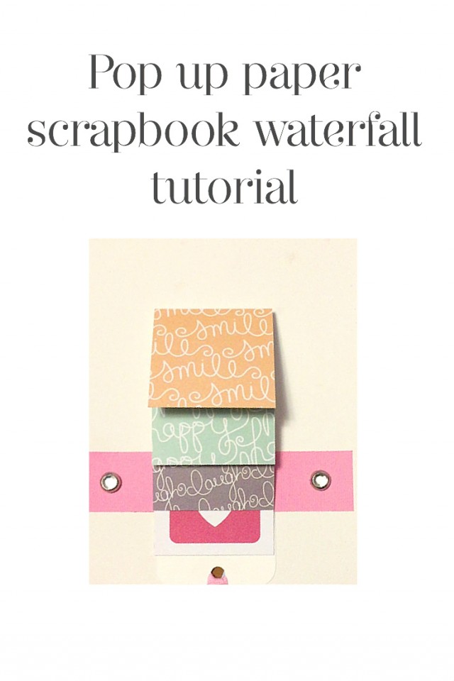 Pop - Up Scrapbook Tutorial, How to Make Pop Up Book