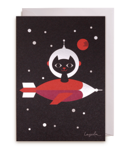 space cat card