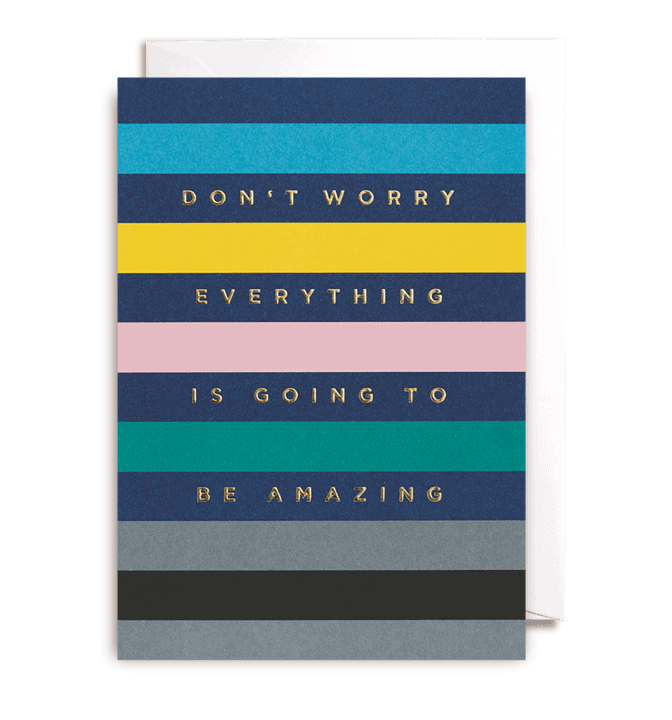 Don’t worry card