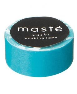 Maste turquoise washi tape sealed