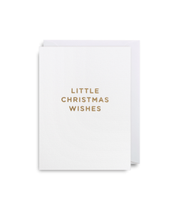 Little Christmas Wishes mini card