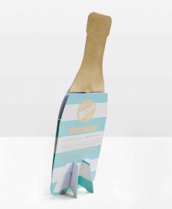 champagne bottle card pop standing
