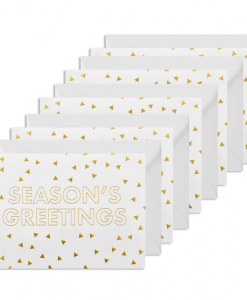 Seasons Greetings Christmas cards pack of 5