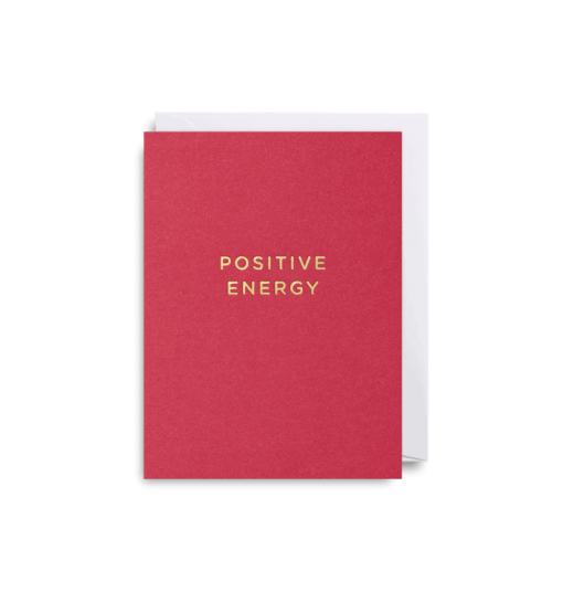 Positive Energy card