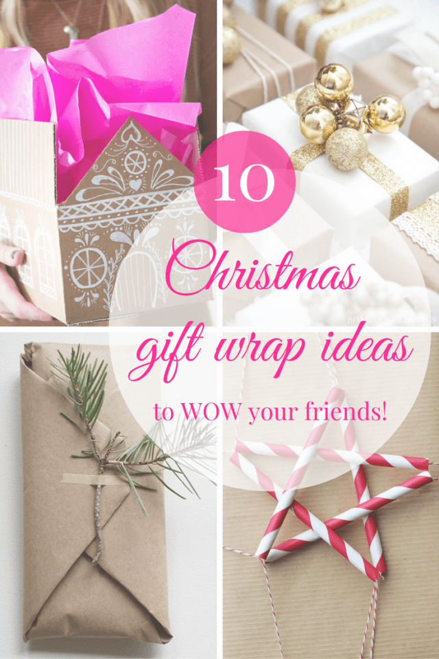 creative Christmas gift wrapping ideas