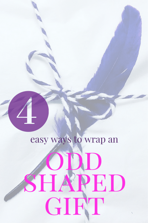 How To Wrap An Odd Shaped Gift How To Wrap An Odd Shaped Gift