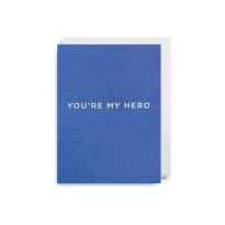 You're My Hero mini card