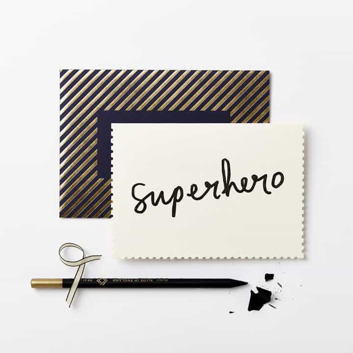 Superhero Card